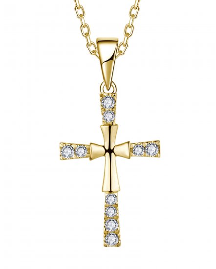 CROSS DIAMOND PENDANT (TP3810)